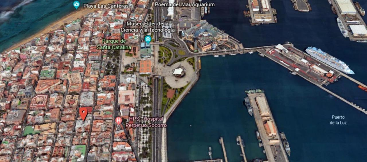 Flatguest Isla De Cuba Leilighet Las Palmas de Gran Canaria Eksteriør bilde